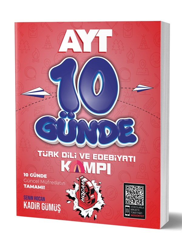 2020 10 Günde AYT Türkdili ve Edebiyatı Kamp Defteri Benim Hocam Yayınları