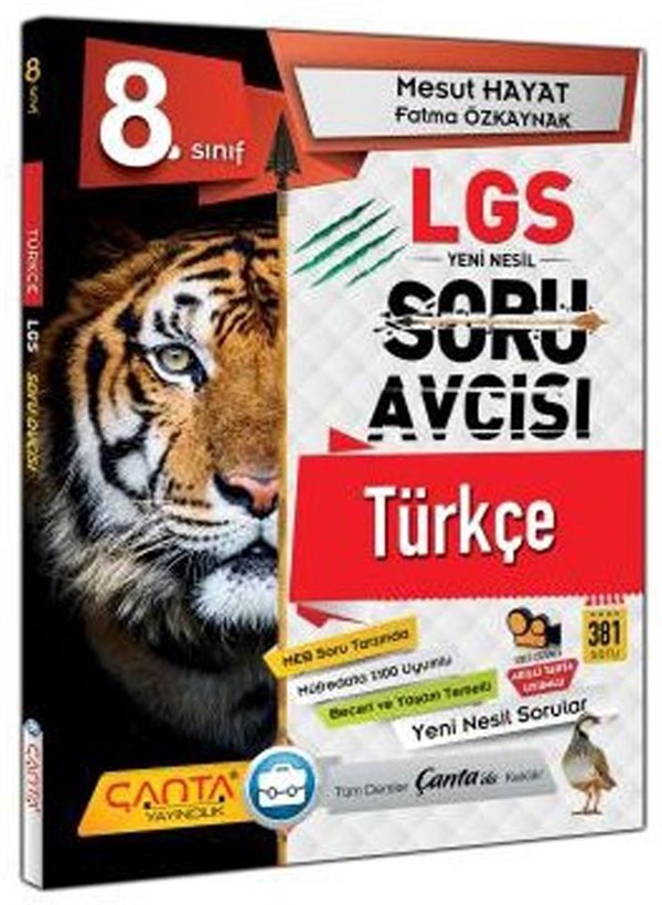 Çanta Yayınları 8. Sınıf LGS Türkçe Soru Avcısı