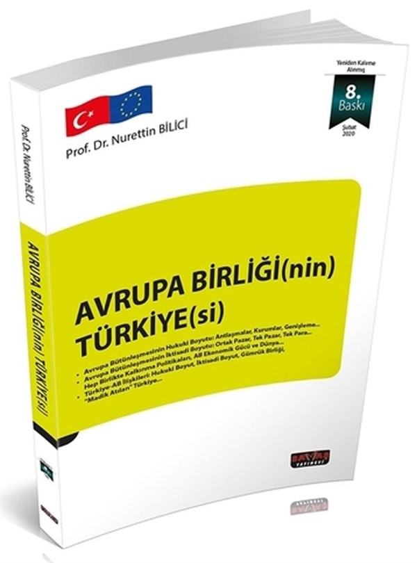 Savaş Yayınları Avrupa Birliğinin Türkiyesi