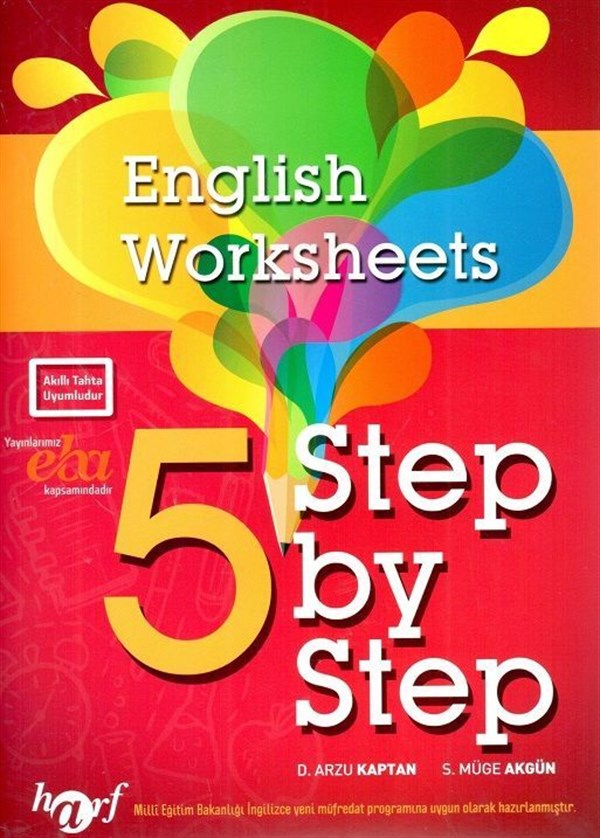 Harf Yayınları 5. Sınıf Step By Step English Worksheets