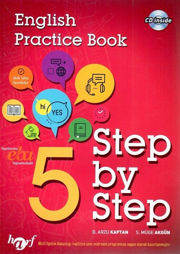 Harf Yayınları 5. Sınıf Step By Step English Practice Book