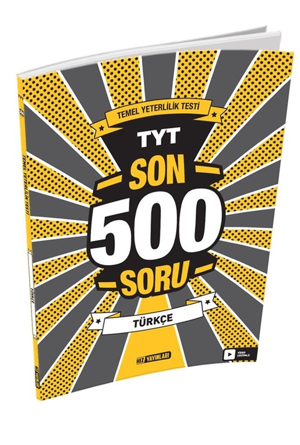 Hız Yayınları TYT Türkçe Son 500 Soru