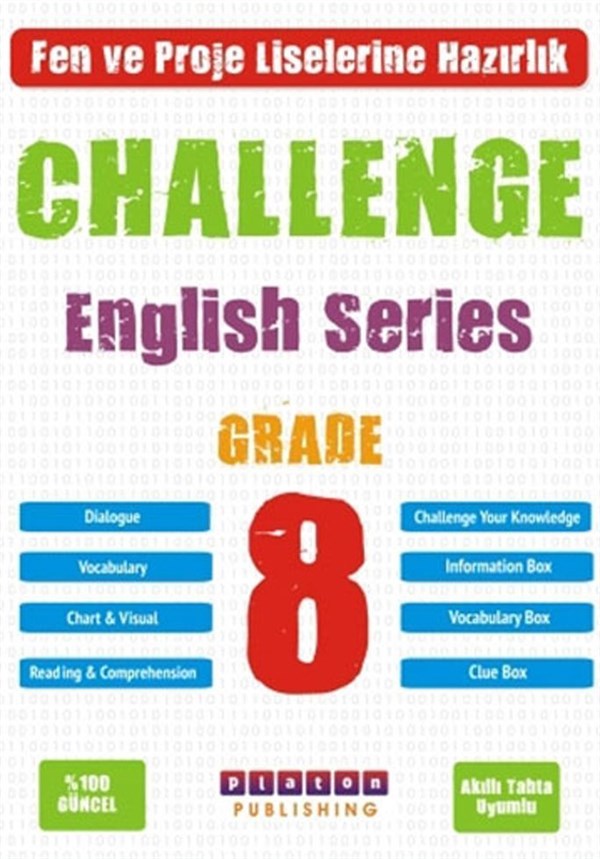 Platon Yayıncılık 8. Sınıf Challenge Englısh Series Grade