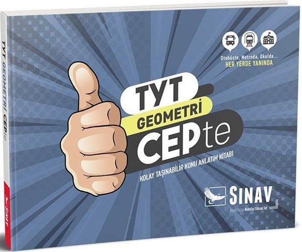 Sınav Yayınları TYT Geometri Konu Anlatımlı Cep Kitabı