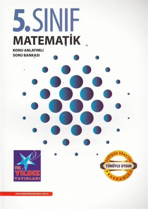 Tek Yıldız Yayınları 5. Sınıf Matematik Konu Anlatımlı Soru Bankası