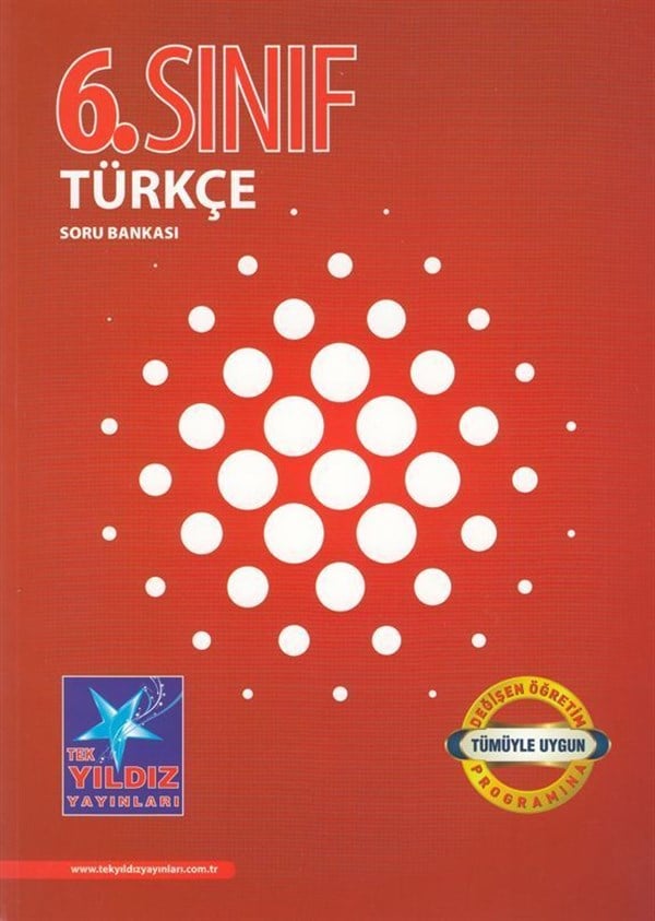 Tek Yıldız Yayınları 6. Sınıf Türkçe Soru Bankası