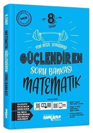 Ankara Yayıncılık 8. Sınıf Matematik Güçlendiren Soru Bankası