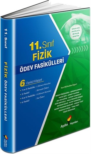 Aydın Yayınları 11. Sınıf Fizik Ödev Fasikülleri