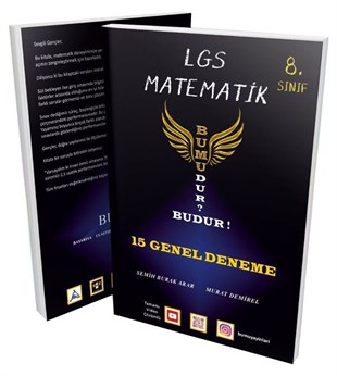 Bumu Yayınları 8. Sınıf LGS Matematik 15 Genel Deneme