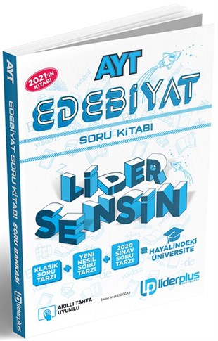 Lider Plus Yayınları AYT Türk Dili Edebiyatı Soru Bankası
