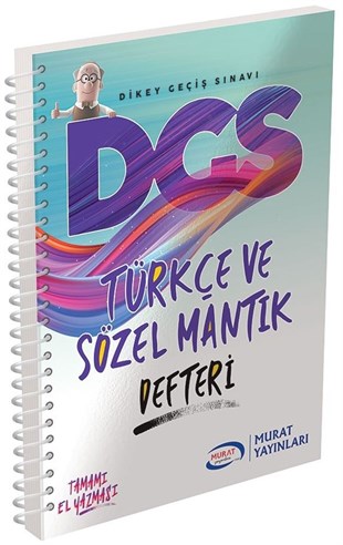 Murat Yayınları DGS Türkçe ve Sözel Mantık Defteri