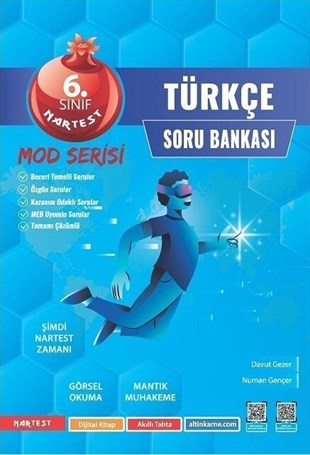 Nartest Yayınları 6. Sınıf Türkçe Mod Serisi Soru Bankası