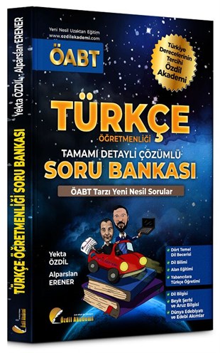 Özdil Akademi ÖABT Türkçe Yeni Nesil Soru Bankası 2