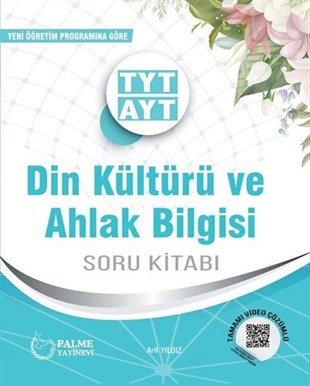 Palme Yayınları TYT AYT Din Kültürü ve Ahlak Bilgisi Soru Kitabı