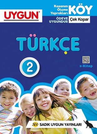 Sadık Uygun Yayınları 2. Sınıf Türkçe KÖY Çek Çıkart