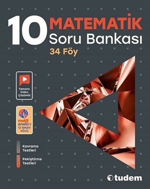 Tudem Yayınları 10. Sınıf Matematik Soru Bankası