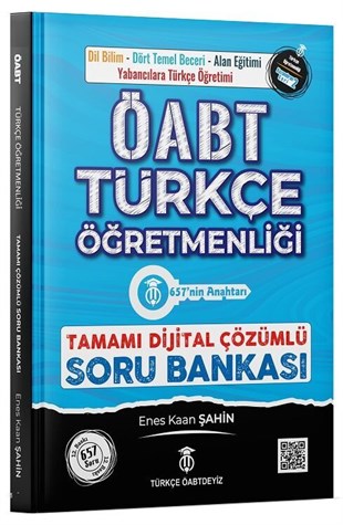 Türkçe ÖABTDEYİZ 2023 ÖABT Türkçe 657 nin Anahtarı Soru Bankası