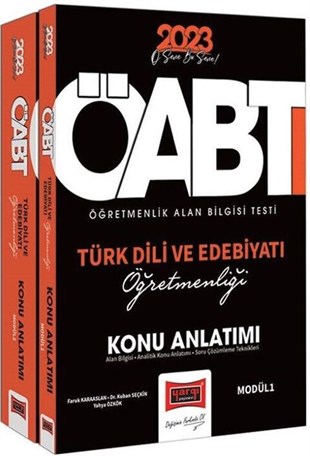 Yargı Yayınları 2023 ÖABT Türk Dili ve Edebiyatı Öğretmenliği Konu Anlatımı Modüler Set