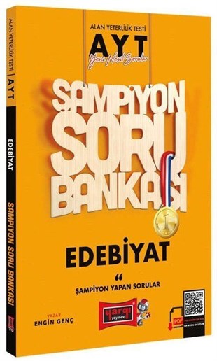 Yargı Yayınları AYT Edebiyat Şampiyon Soru Bankası
