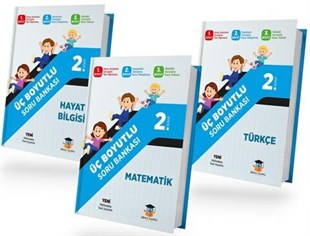 Zeka Küpü Yayınları 2. Sınıf Üç Boyutlu Soru Bankası Seti