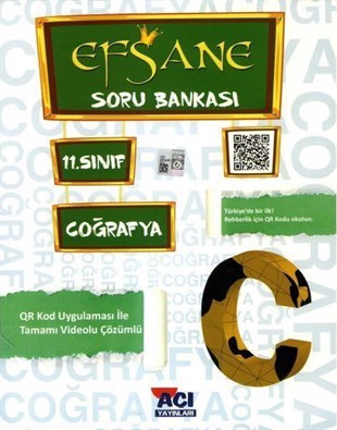 Açı Yayınları 11. Sınıf Coğrafya EFSANE Soru Bankası