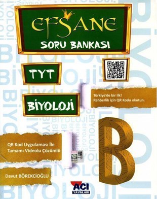 Açı Yayınları TYT Biyoloji EFSANE Soru Bankası