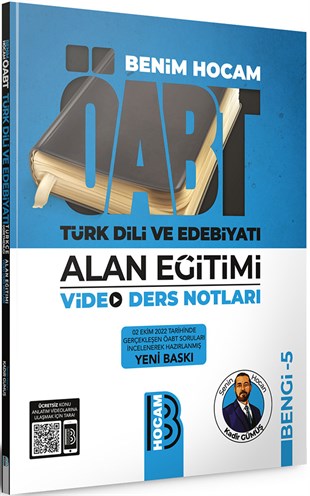 Benim Hocam ÖABT Türk Dili ve Edebiyatı Alan Eğitimi Video Ders Notları BENGİ 5