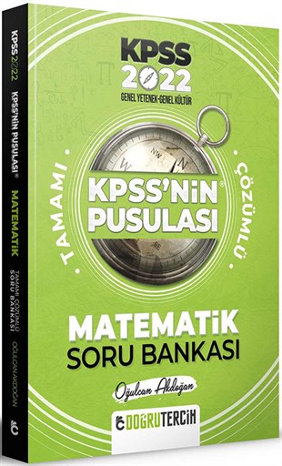Doğru Tercih Yayınları 2022 KPSS'NİN Pusulası Matematik Soru Bankası