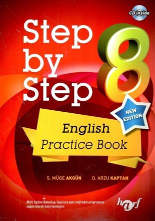 Harf Yayınları 8. Sınıf Step By Step English Practice Book