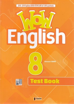 Master Publishing 8. Sınıf WOW English Test Book