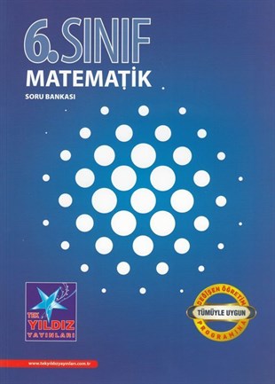 Tek Yıldız Yayınları 6. Sınıf Matematik Soru Bankası