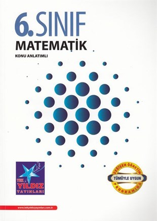 Tek Yıldız Yayınları 6. Sınıf Matematik Konu Anlatımlı