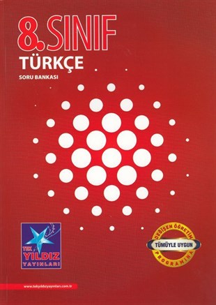 Tek Yıldız Yayınları 8. Sınıf Türkçe Soru Bankası