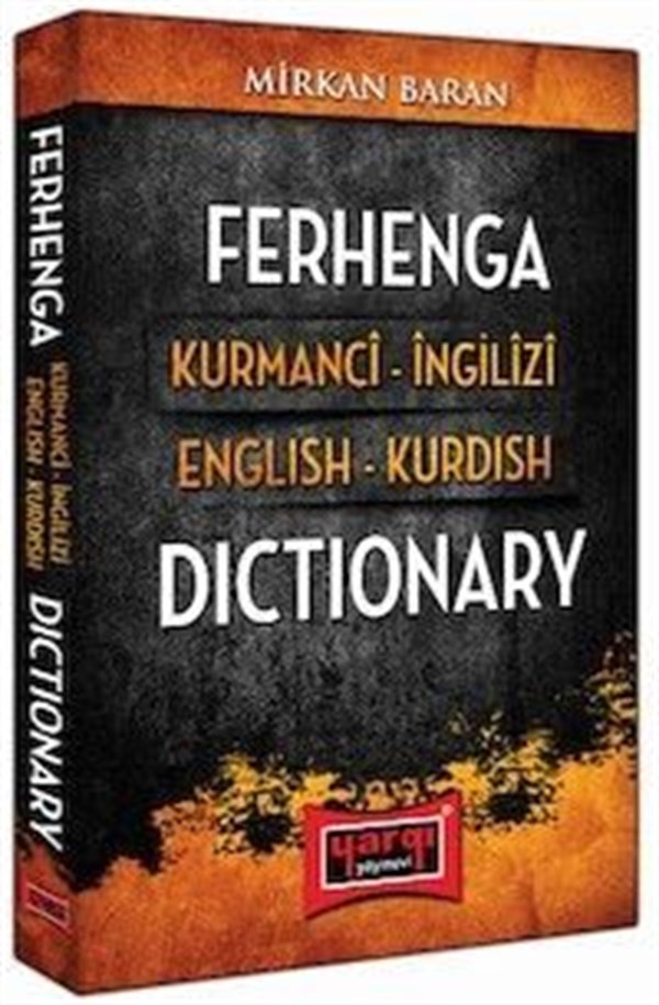 Yargı Ferhenga Kurmanci İngilizi English Kurdish Dictionary