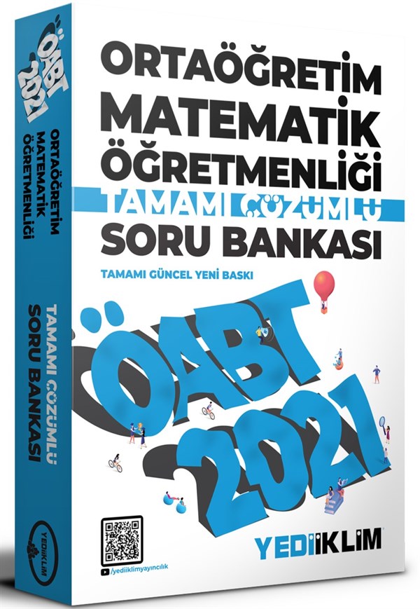 Yediiklim Yayınları 2021 ÖABT Ortaöğretim Matematik Öğretmenliği Soru Bankası