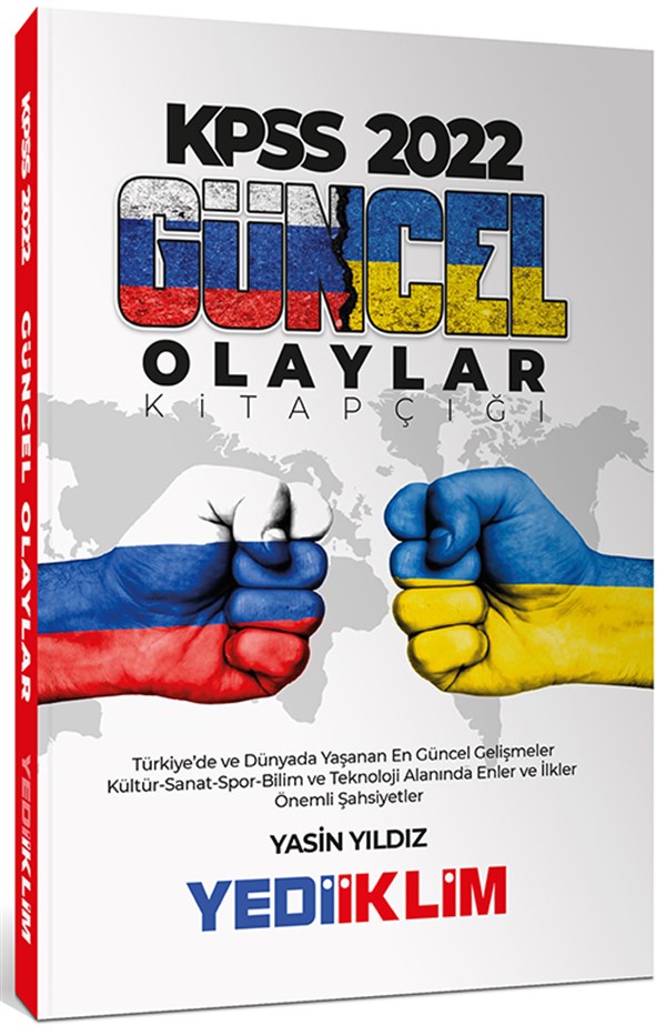 Yediiklim Yayınları 2022 KPSS Genel Kültür ve Güncel Olaylar Kitapçığı