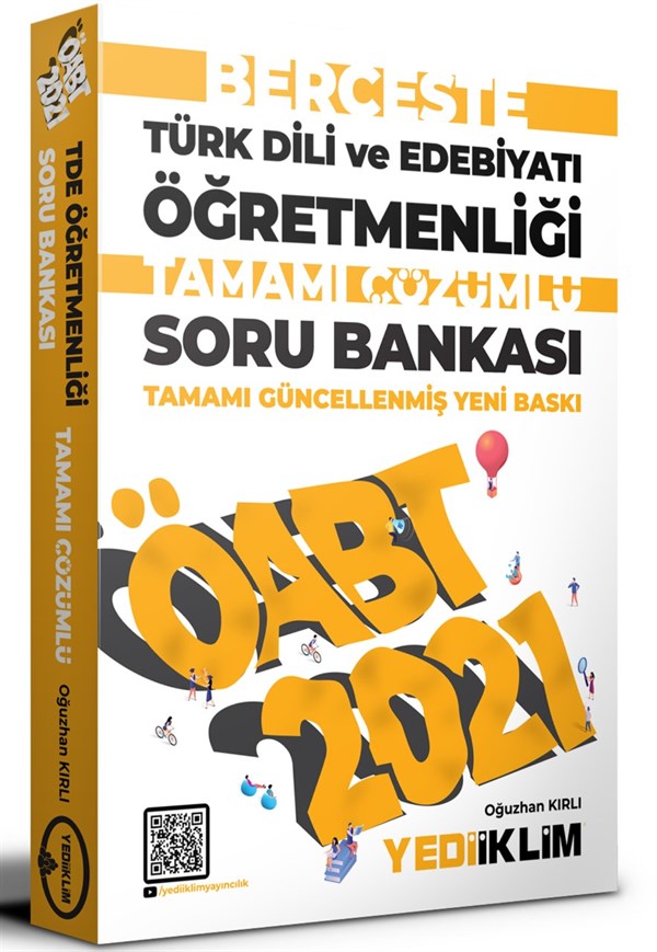 Yediiklim Yayınları ÖABT 2021 Berceste Türk Dili ve Edebiyatı Tamamı Çözümlü Soru Bankası